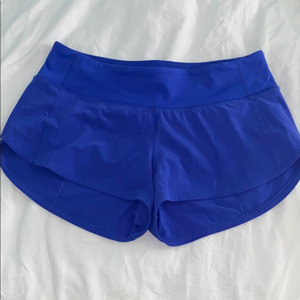 lululemon speedy shorts 2.5”